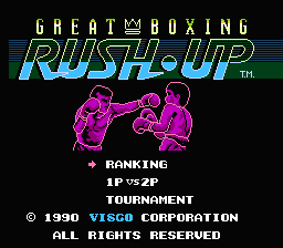 Great Boxing - Rush Up (J) [!]-video